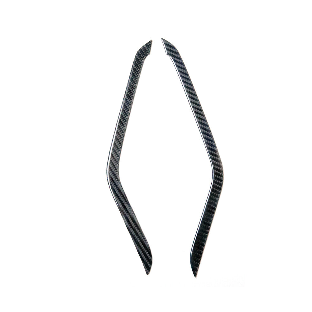 Carbon Fiber Watercup Decorative Strip Trim Cover for Honda for Civic Coupe 2013-15