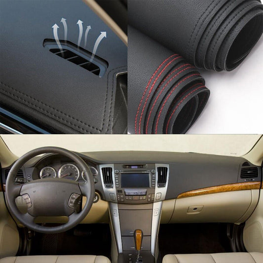 1X PU leather Dashboard Dash Mat Non-slip DashMat Shade for Hyundai Sonata 09-10