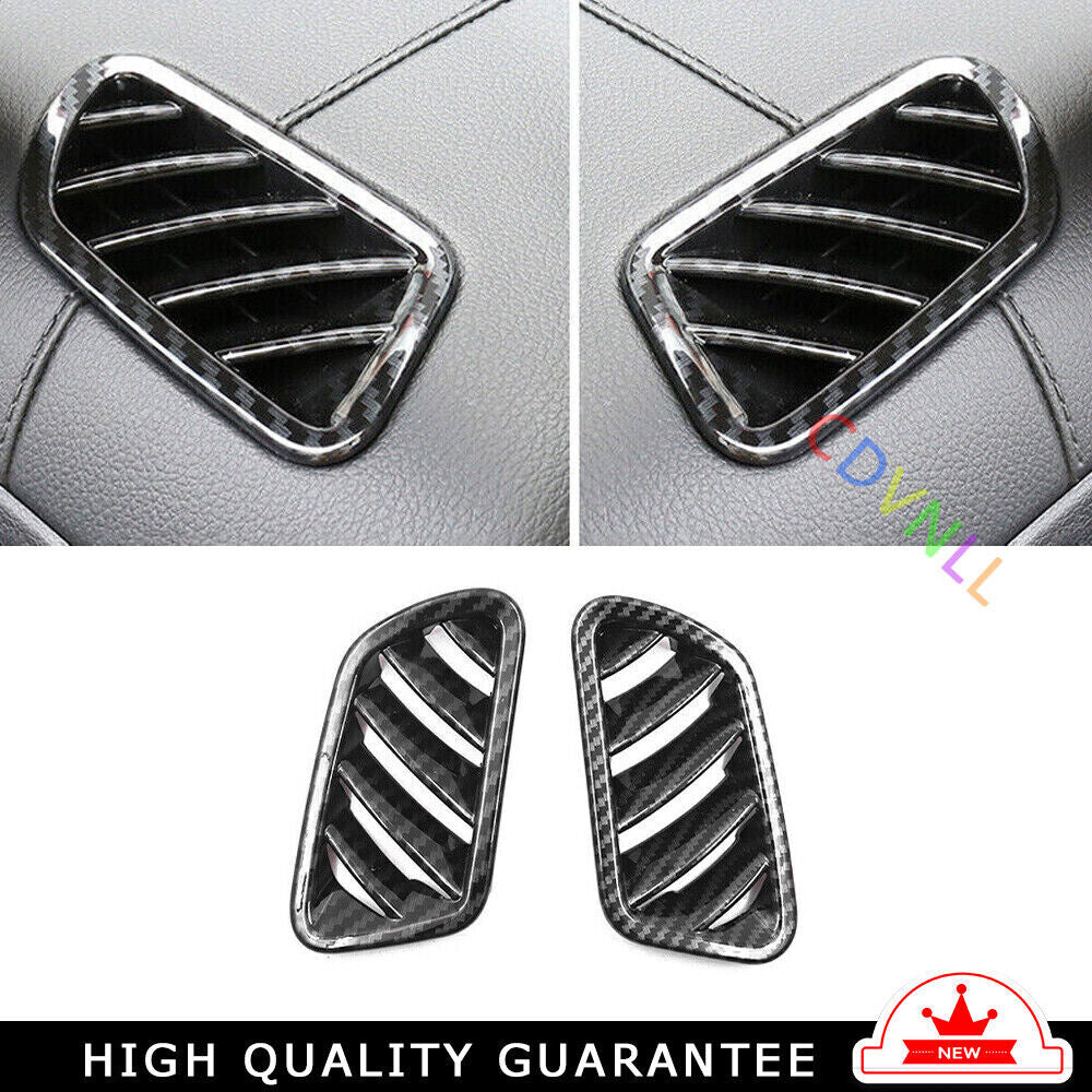 Car Instrument LR Air Outlet Vent Trim for Kia K3 Forte 2019-2022 Carbon Fiber