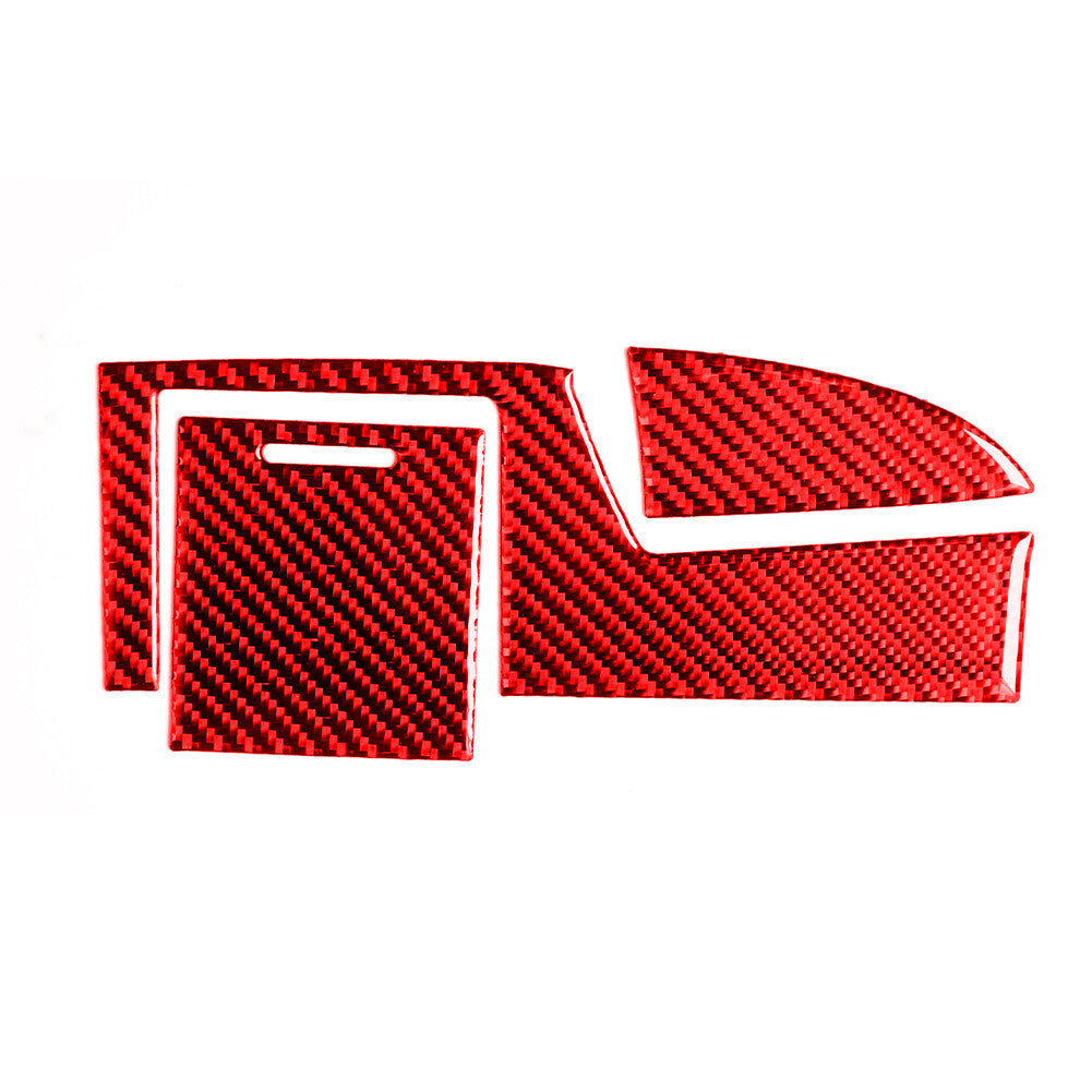 Red Carbon Fiber Driver Side Dashboard Cover Trim for Lexus RX350 RX450h 2010-12