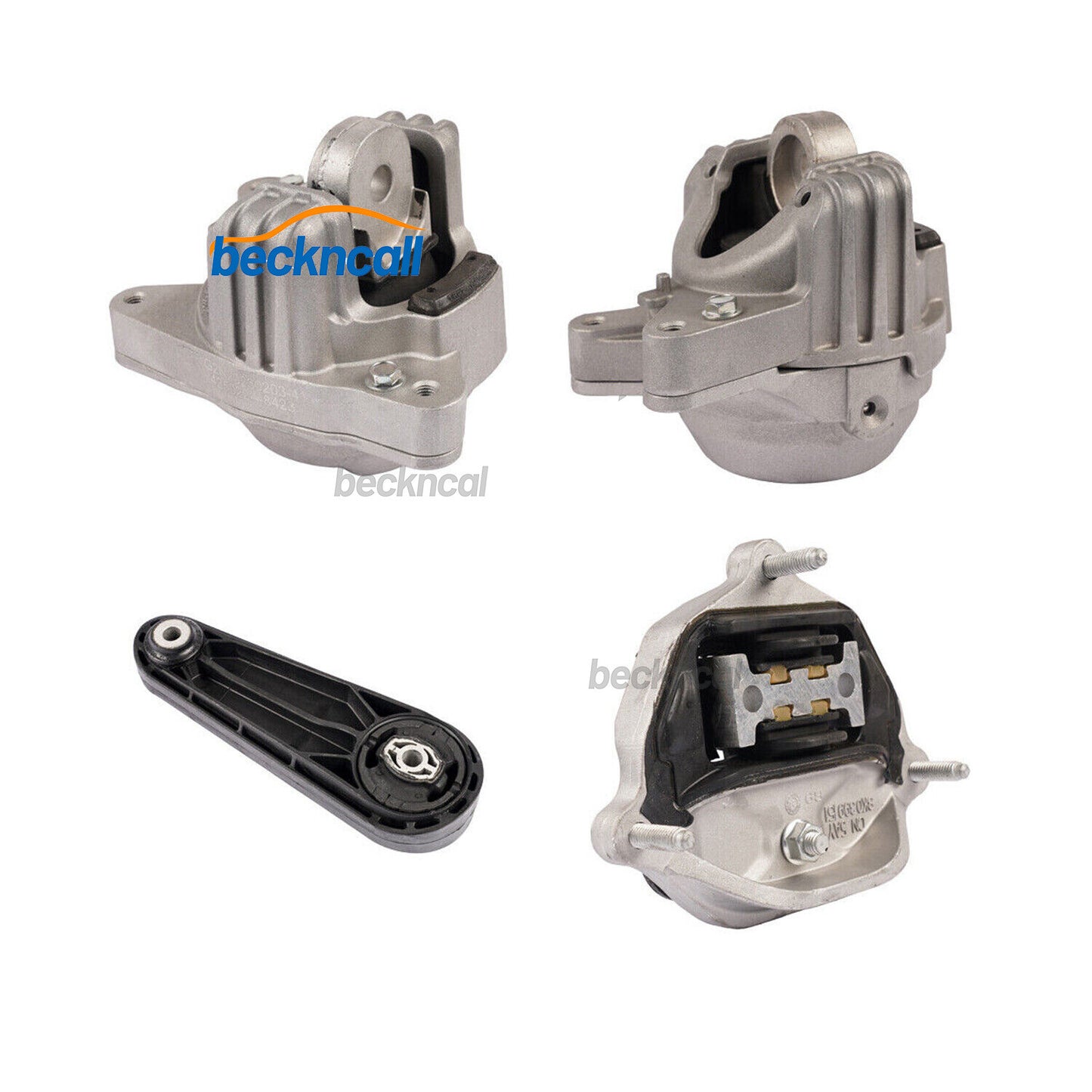 Engine  Trans Mount Set 4Pcs fits 2015-2018 for Porsche Macan 3.0L 3.6L Base Sport