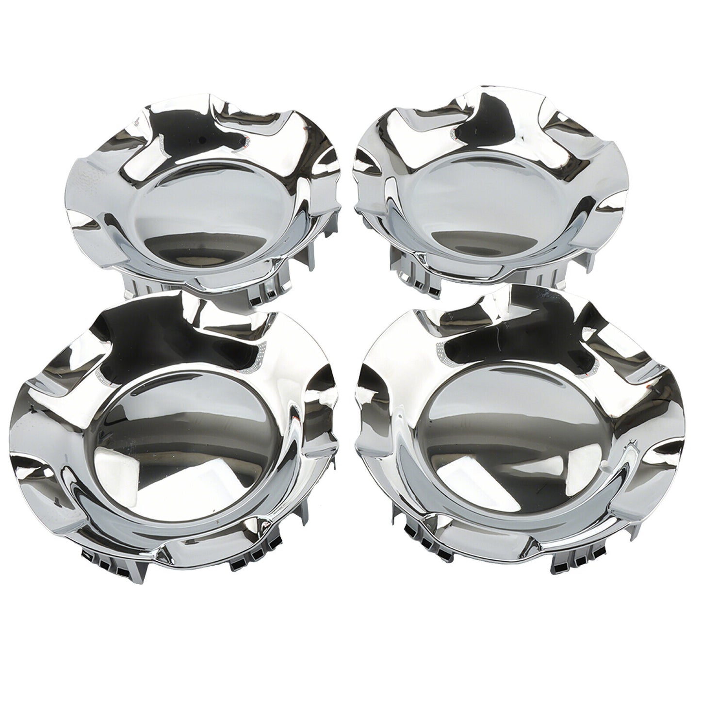 4pc For 2007 2013 Silverado Tahoe Avalanche Suburban Silver Wheel hub Center Cap