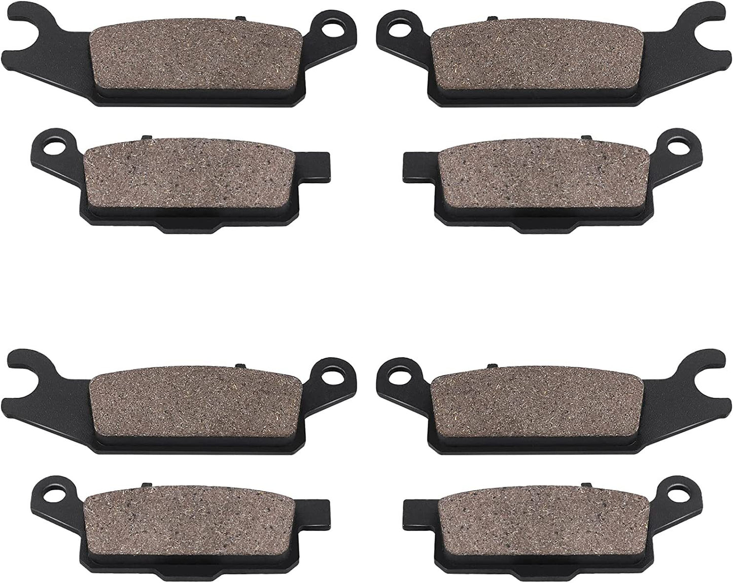 Front Rear Brake Pads for YAMAHA YFM550 YFM 550 Grizzly 550 2009 2010 2011 2012