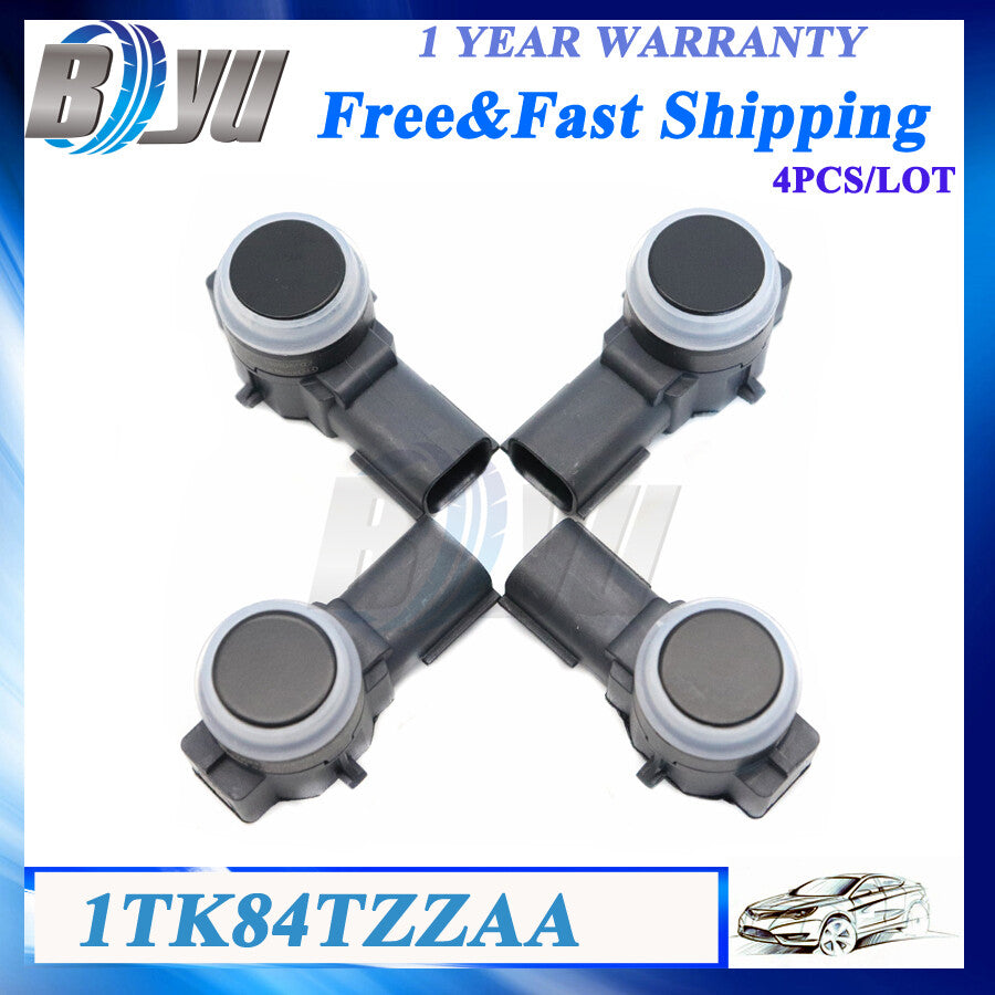 4pcs New Parking Backup Back Up Reverse Distance-Sensor 1TK84TZZAA for CHRYSLER