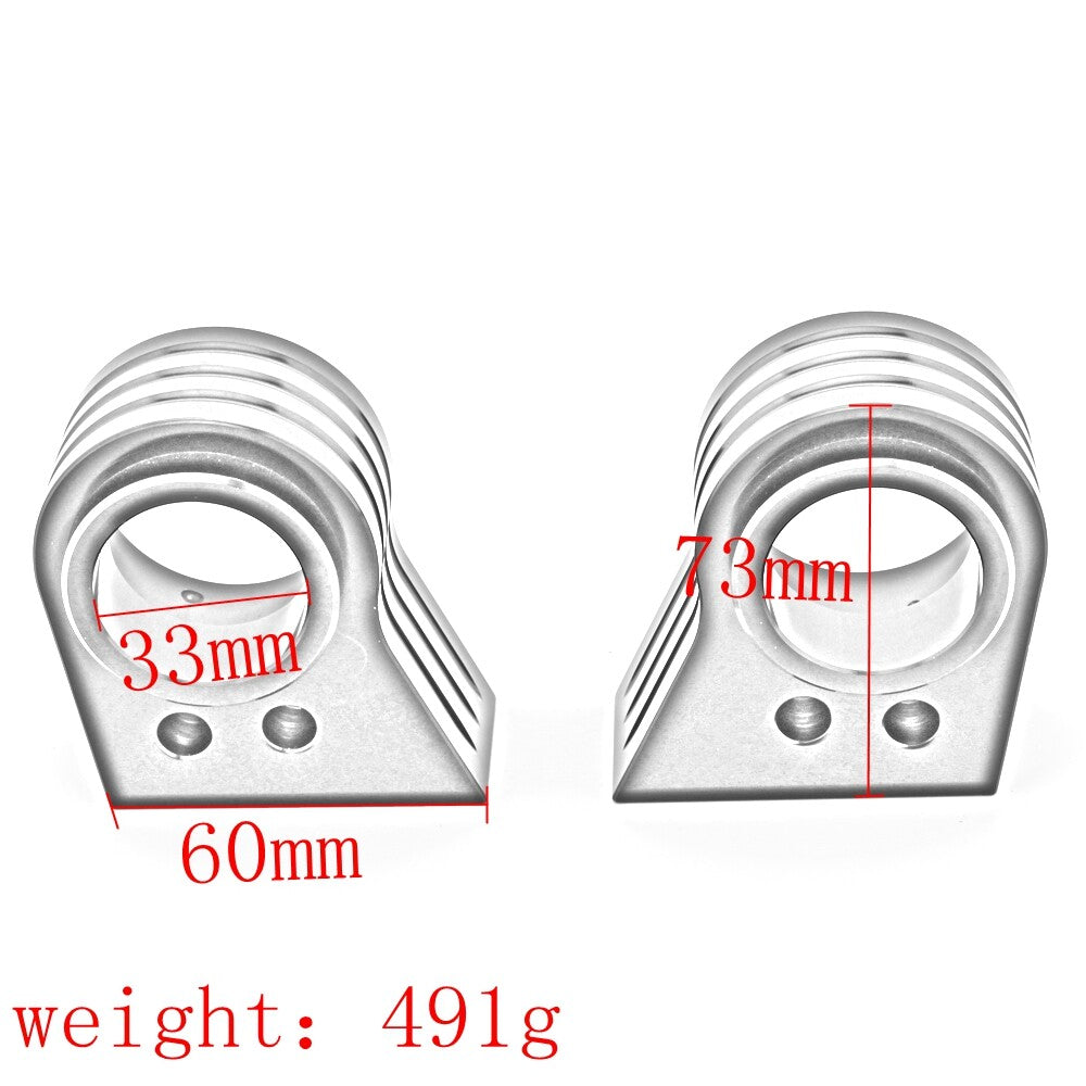 Black Handle Bar Riser Kit Handlebar Mounting Clamp for Kawasaki ZZR1100 ZX1000E