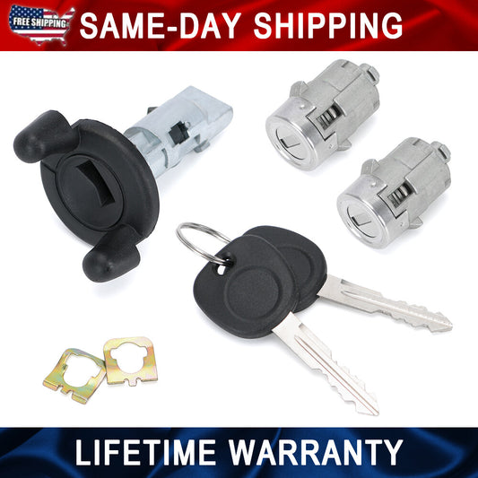 Ignition Switch Lock Cylinder for Chevy Tahoe Silverado for GMC for Sierra for Yukon 99-00