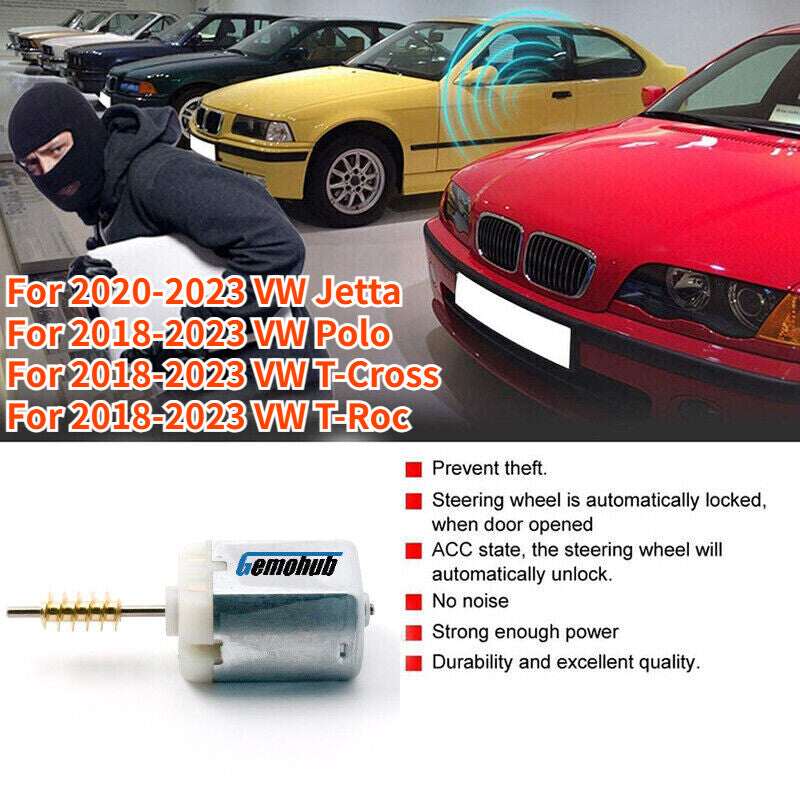 Steering Column Lock motor for 2018-2023 for VW Polo T-Cross T-Roc, 20-2023 for VW for Jetta