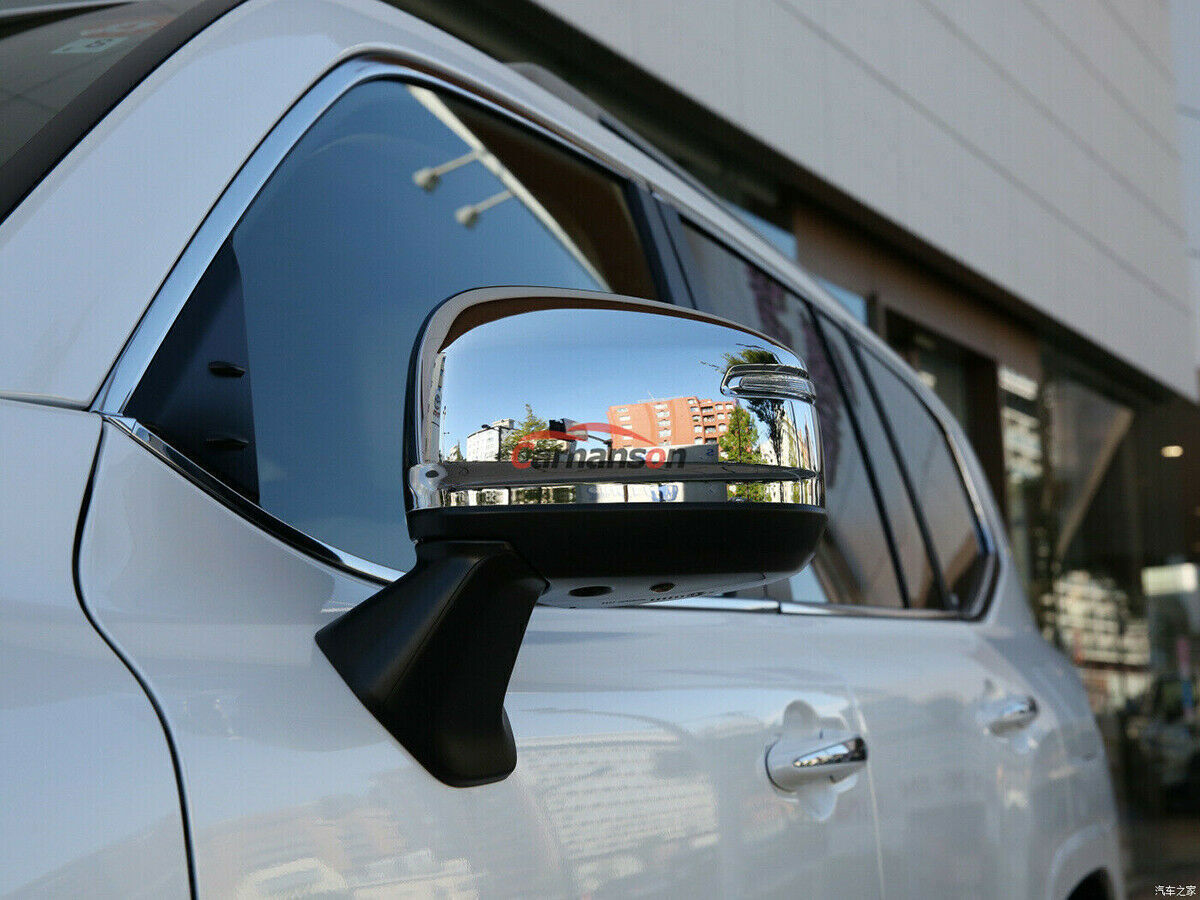 for Toyota for Land Cruiser LC300 2022-2024 Side Door Rearview Mirror Cover Trim Cap