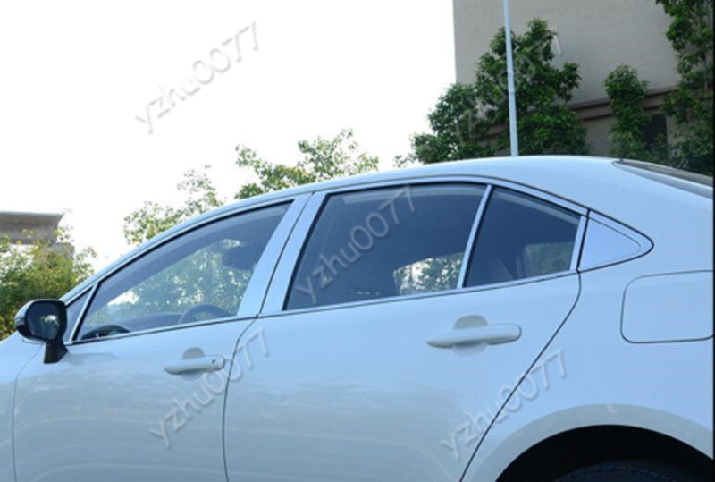 for Toyota for Corolla Sedan 2019-2022 stainless Chrome Window Pillar Posts Trim 16