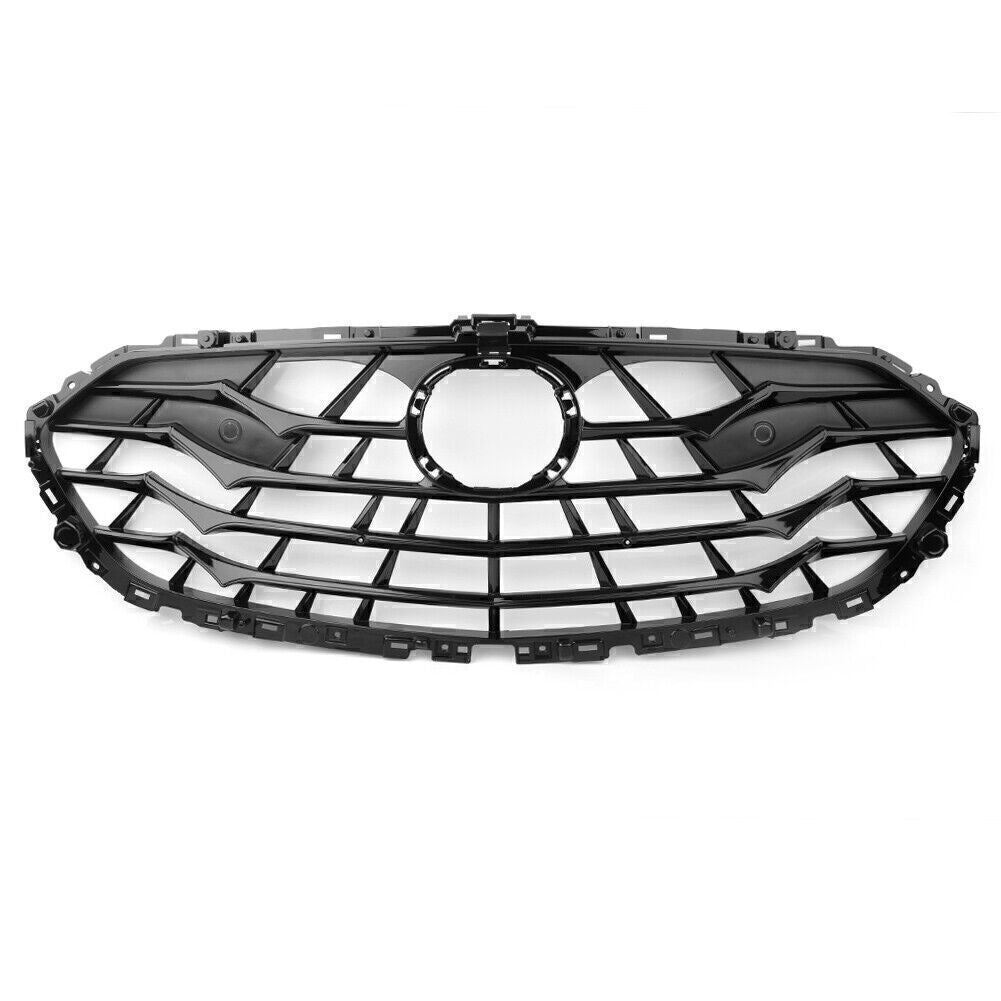 Front Bumper Grille Radiator Grill Fit for 2019 2020 for Mazda 3 AXELA Glossy Black