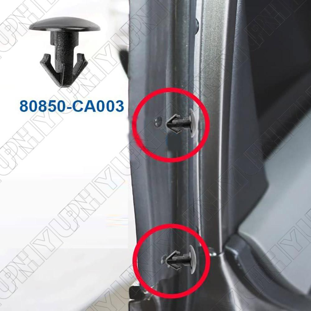 10¡Á Weatherstrip Retaining Clip 8085089922 for Nissan Versa for Infiniti FX35 for Mazda3