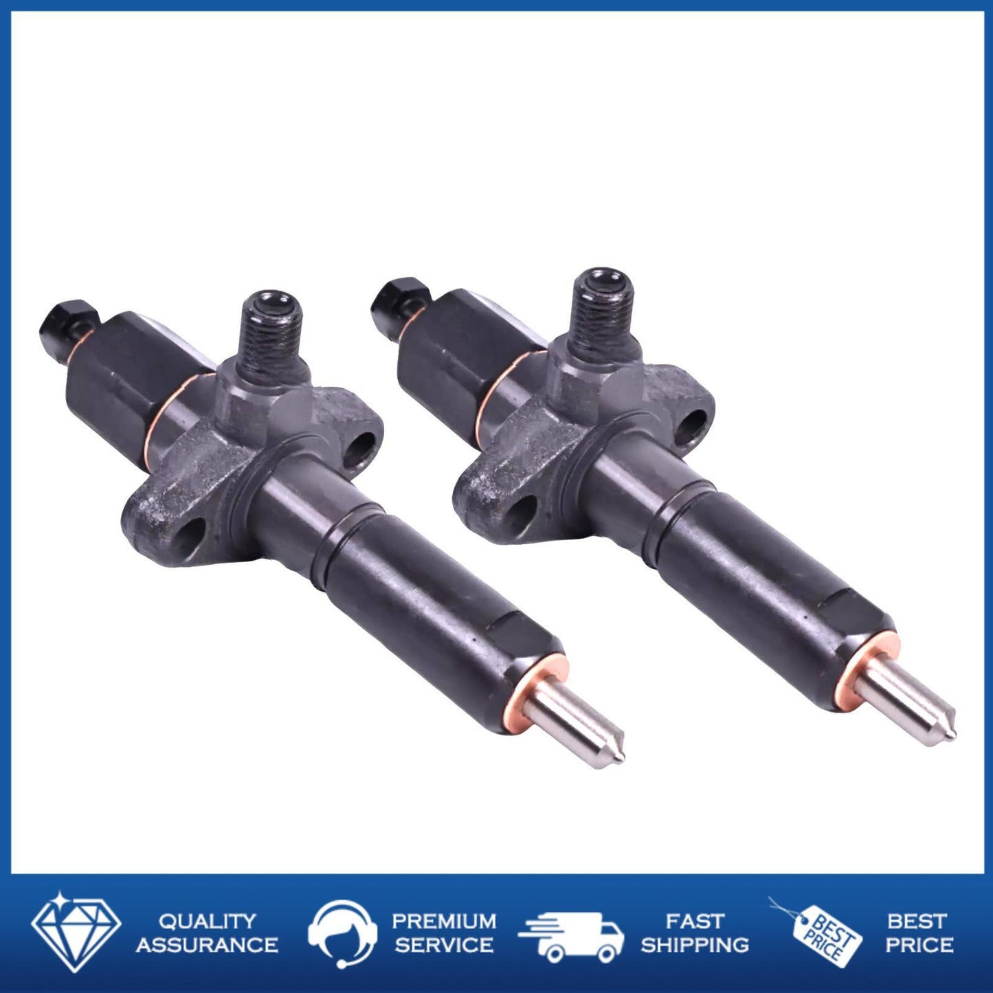 2X Fuel Injector 2645694 645694 For Perkins T6.3544m 6.354 6354.4 Engine 5281640