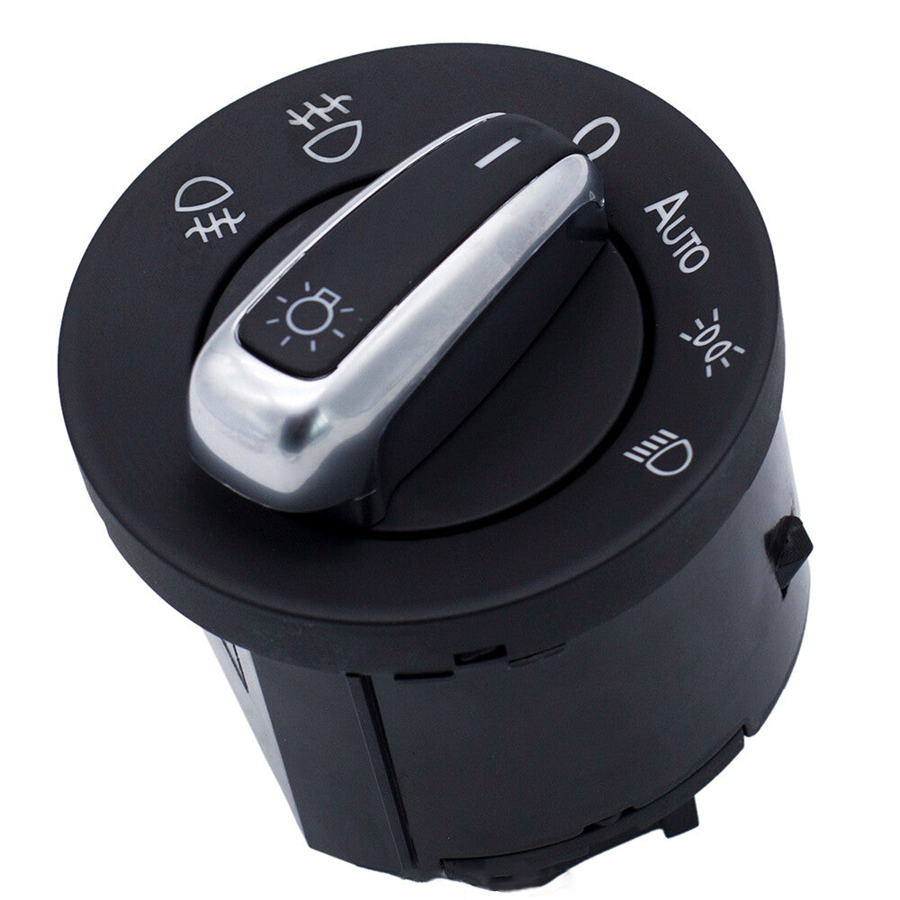 5ND941431B is a headlight and fog light switch suitable for Volkswagen EOS, for Golf , for Jetta Mk5, MK6, for Passat B6, and CC vehicles.