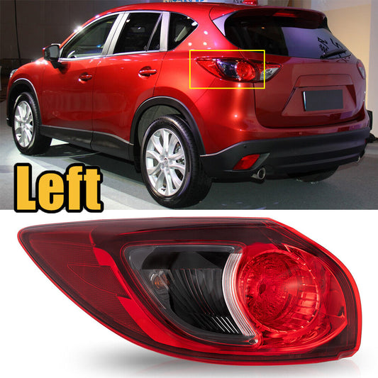 item for Mazda CX-5 2013, 2014, 2015, 2016: Left exterior taillight bulb missing.