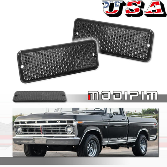 Suitable for 74, 75, 76, and 77 for Ford F-100. Front grille, bumper, turn signal light, lens, and smoke.