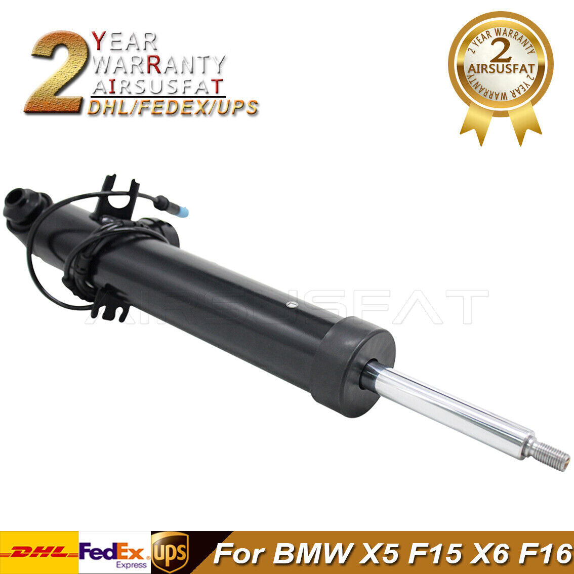 for BMW X5 F15 F85 X6 F16 Rear Left Air Suspension Shock Absorber 37106875087