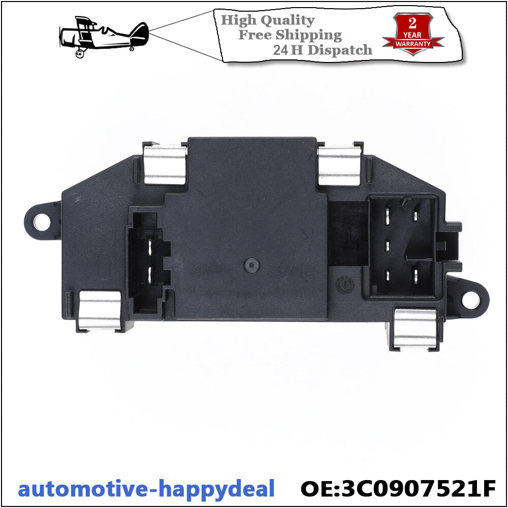 for Audi A3 8P 2003-2012 Blower Fan Heater Resistor Fan Speed Climate Control