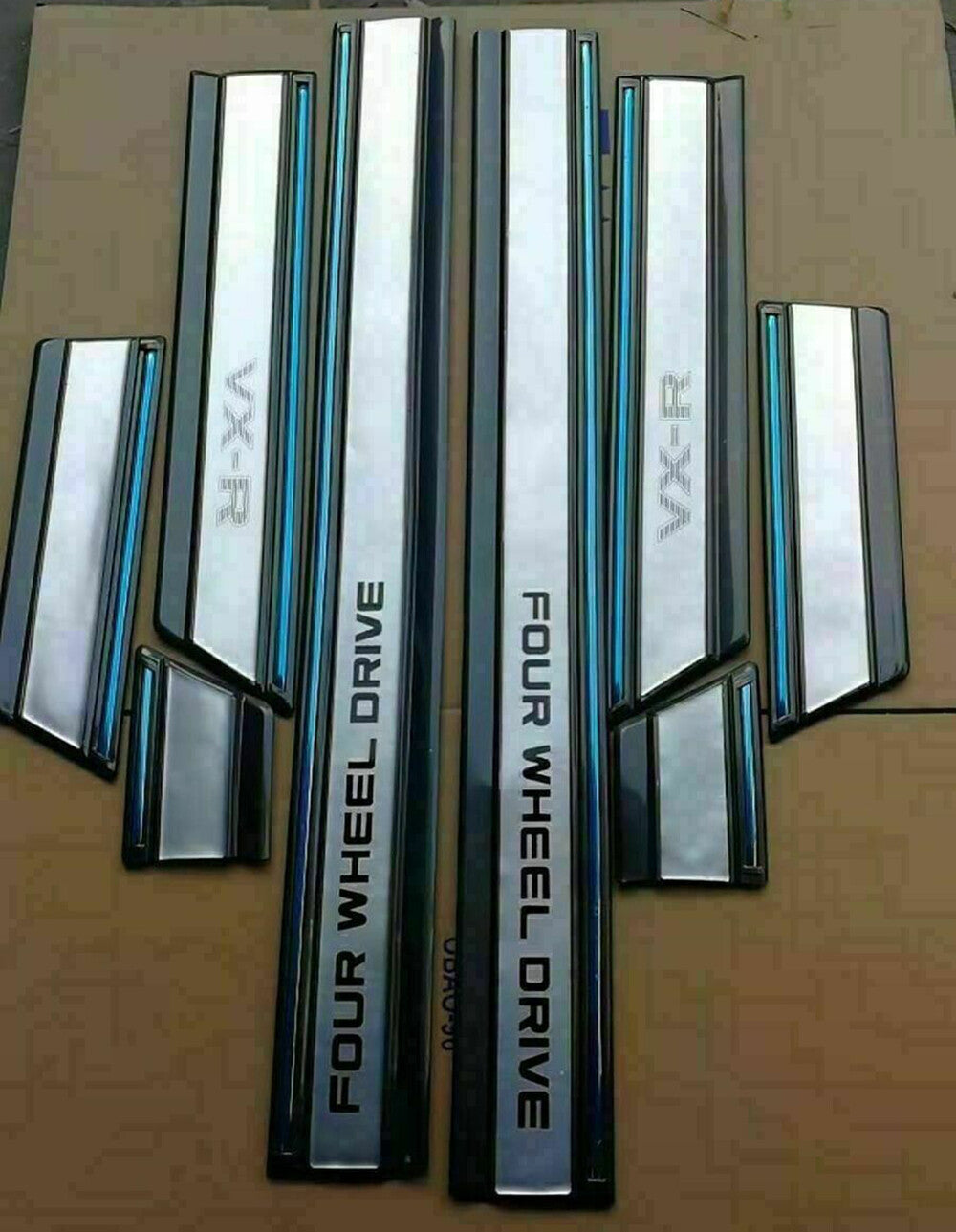 for Toyota for Land Cruiser LC80 FJ80 91-96 Wheel Drive Side Door Molding Trim Cover