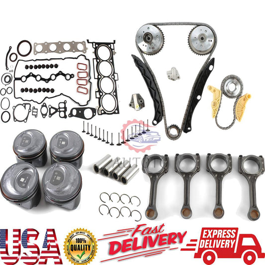 G4KJ 2.4L Engine Rebuild Kit - Connecting Rod Valve Kit 22212-25040 for Hyundai