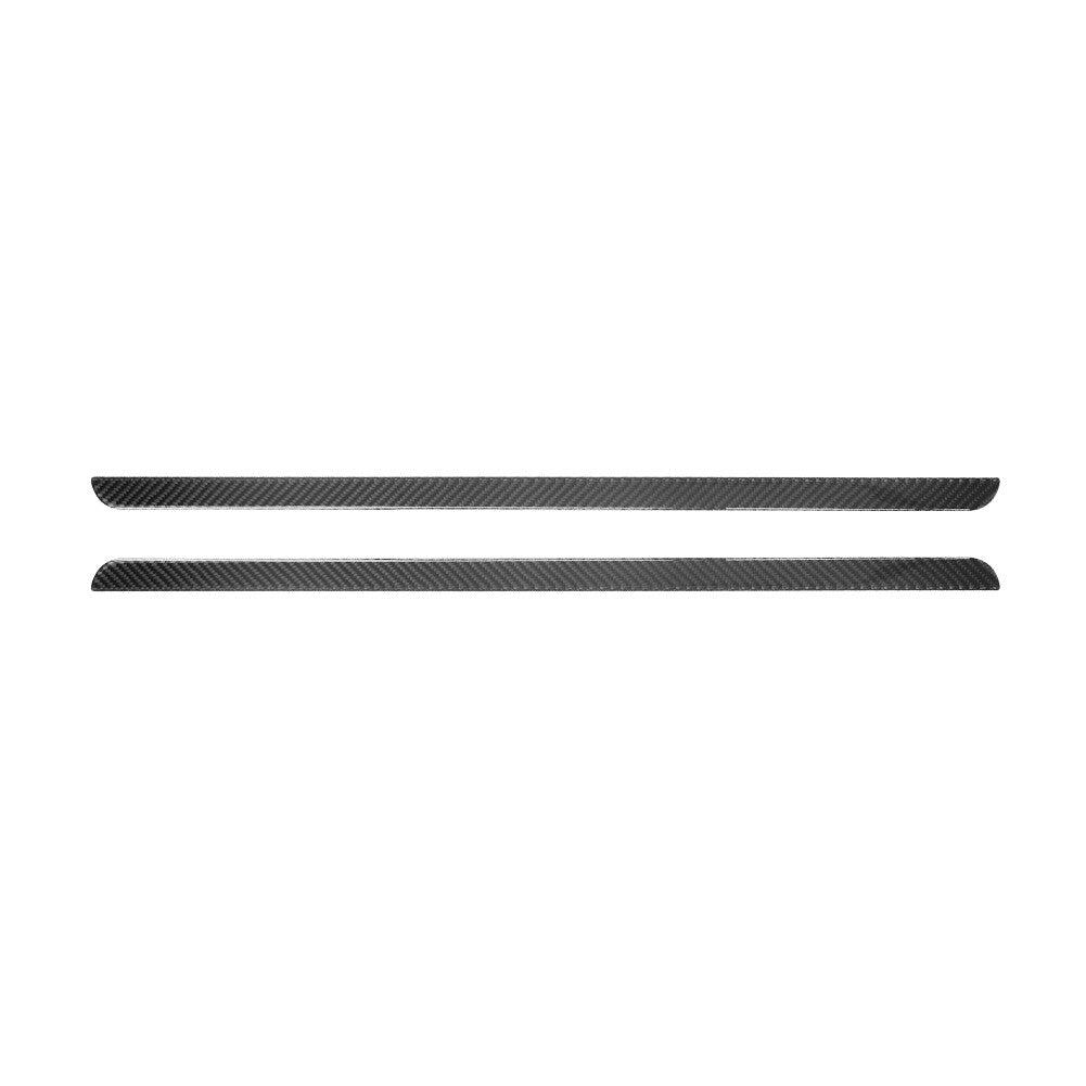 2x Carbon Fiber Front Door Trim Trim for Jeep for Wrangler 2007-10