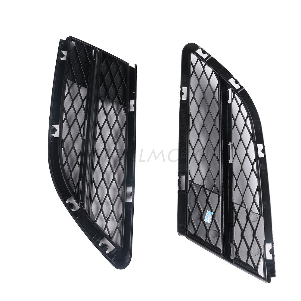 Pair Front Left Right Bumper Lower Grill Trim Insert for BMW E90 E91 2009-2012