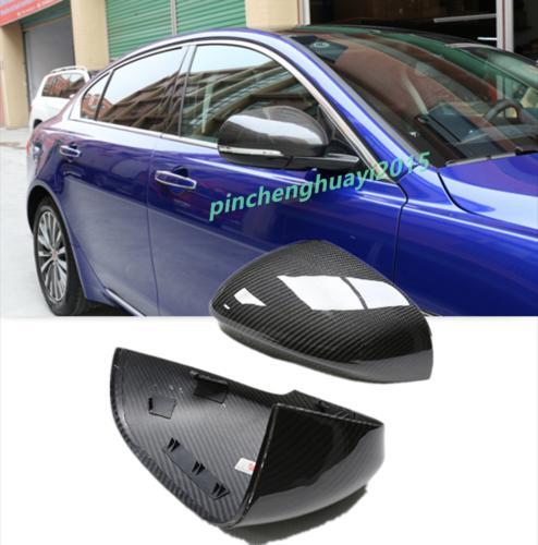 for Jaguar for F-Type 2014 - 24 carbon fiber replacement style mirror cover trim