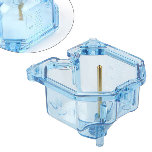 Motorcycle Clear Carburetor Float Bowl Chamber For PZ 26/27/30/32mm Carb Blue