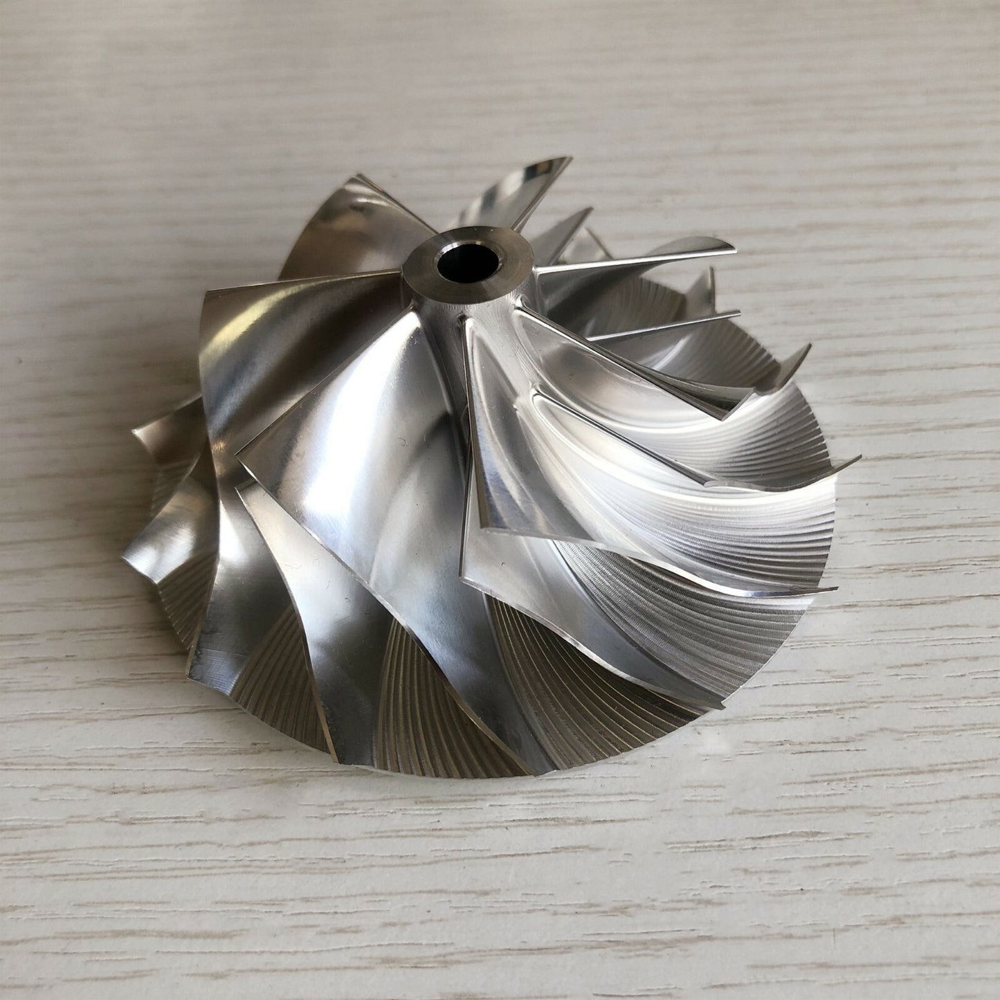 TD06 62.30/86.15 mm 7+7 Blade High-Performance Turbine Billet Compressor Wheel