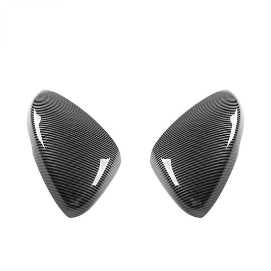 L&R Exterior Rearview Side Carbon Mirror Cover Cap for Honda Accord 2018-2021