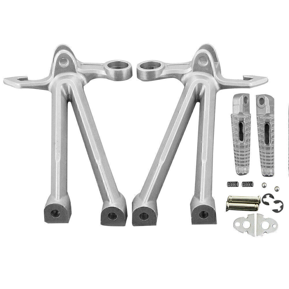 Beifahrer-Fu?rastenpedale hinten mit Halterungen f¨¹r for SUZUKI GSXR1000 2007 2008