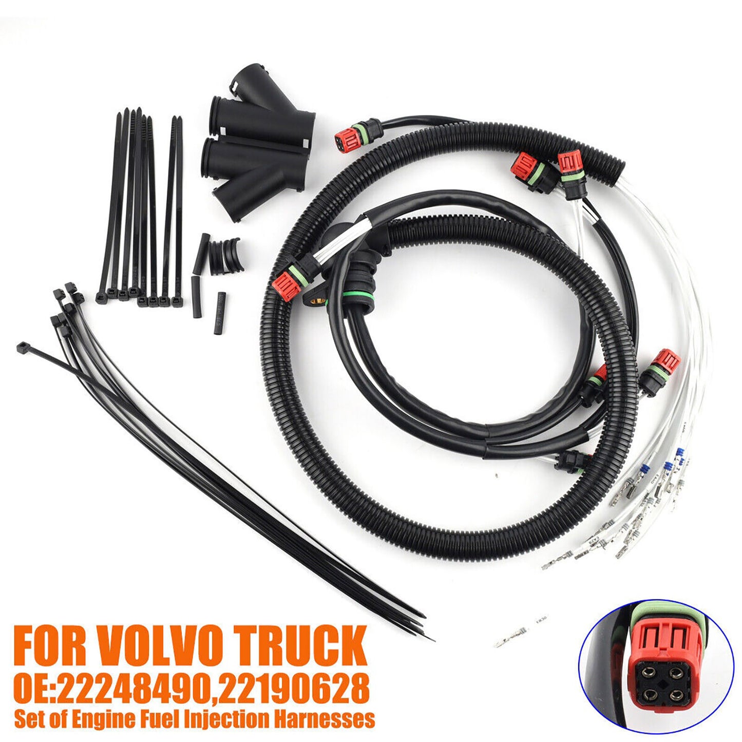 22248490 Engine Injector Wire Harness Kit for Volvo Truck FMFH D13