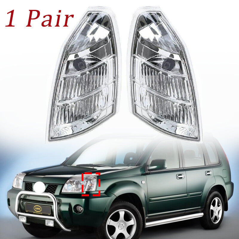 2X for Nissan X-Trail T30 2001-2007 Front Fog Light Without bulb Housing