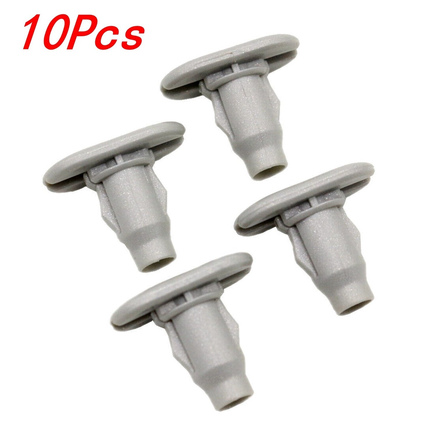 10X for LEXUS 2003-2004 GX470 ROCKER MOULDING CLIPS 75867-60020-B2 SILVER