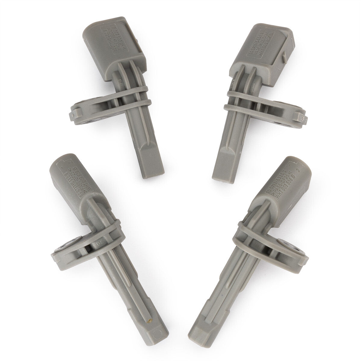4 wheel speed sensors suitable for Volkswagen Eos, for Passat B6, B7, for Golf MK6, Beetle, Touran Eos, and for Audi A3.