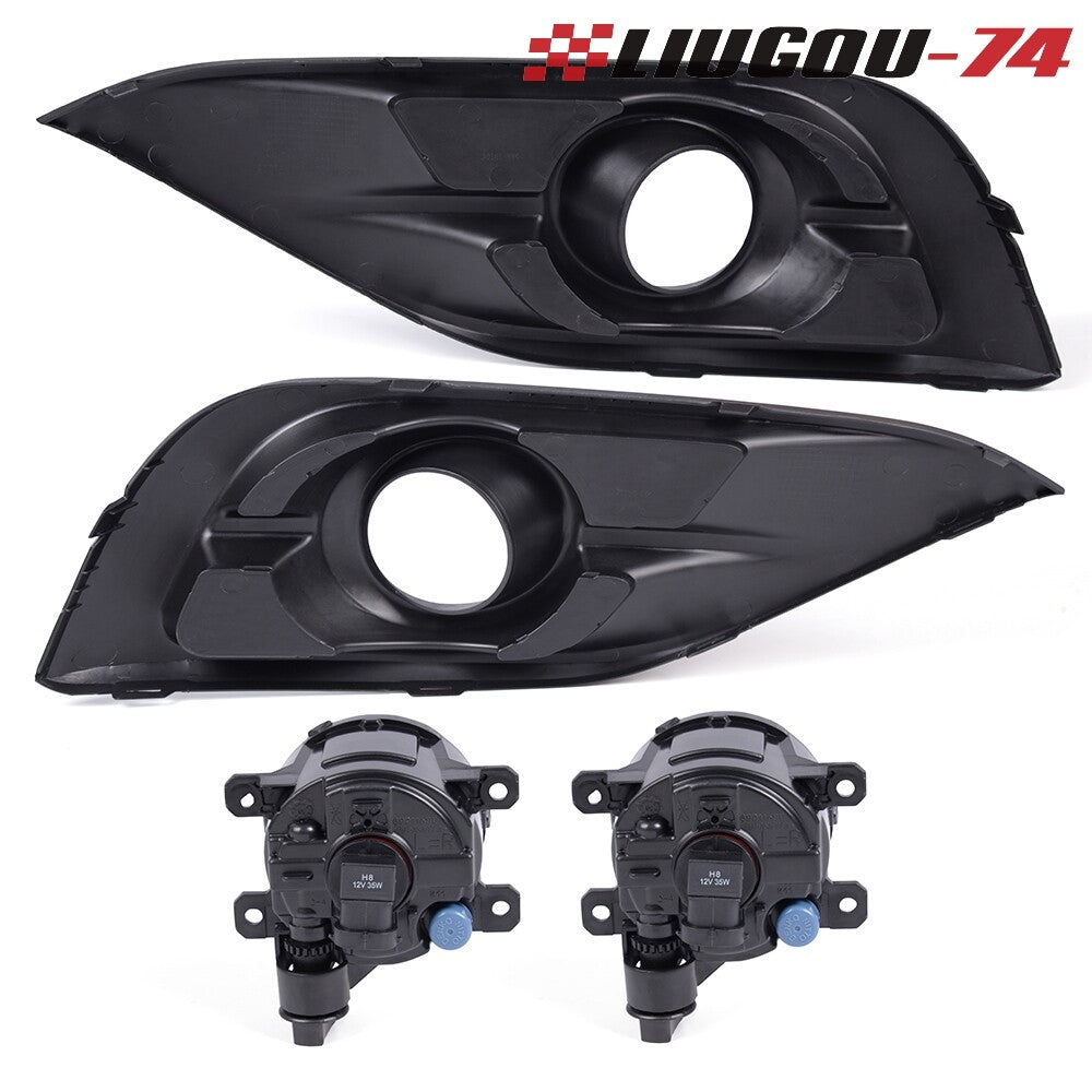 Suitable for 2012-2014 for Honda CR-V/CR-V dual bumper fog lights + switch + wiring + bulbs