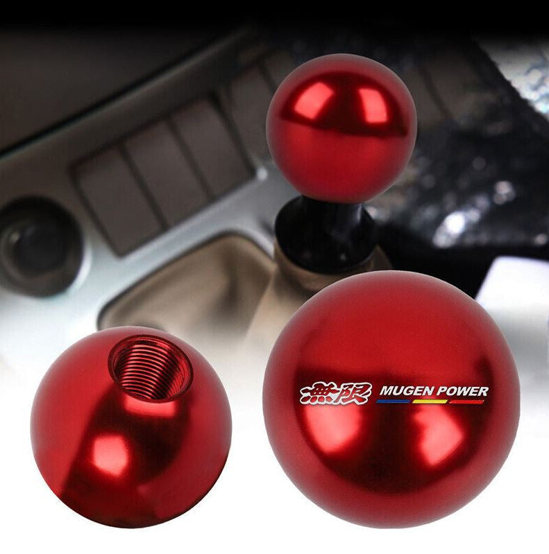 Manual shift lever, Mugen round ball, red, suitable for Honda for Acura