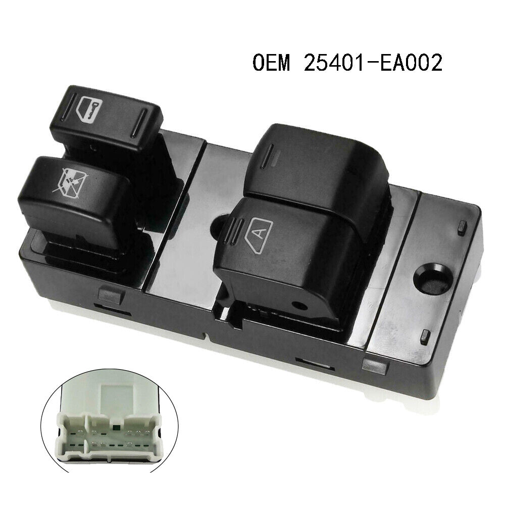 for Nissan Frontier 2005 2006 Front LH Driver Side 25401EA002 Window Switch NEW