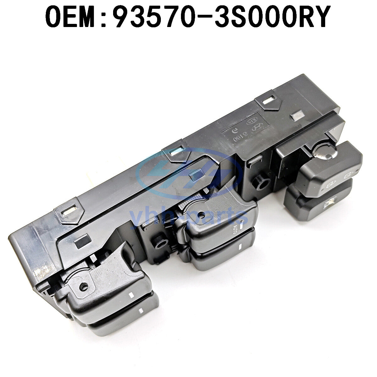 935703S000RY Front Power Window Main Switch for Hyundai Sonata i45 2011-2015