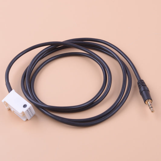 Stereo AUX Cable Audio Input Adapter MP3 3.5MM Fit for Peugeot 307 308 406 407
