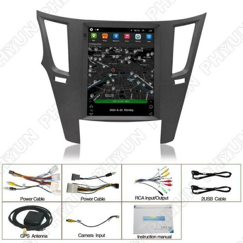 9.7 Player Android 10.1 Stereo WiFi GPS Radio For 09-14 for Subaru Legacy Outback