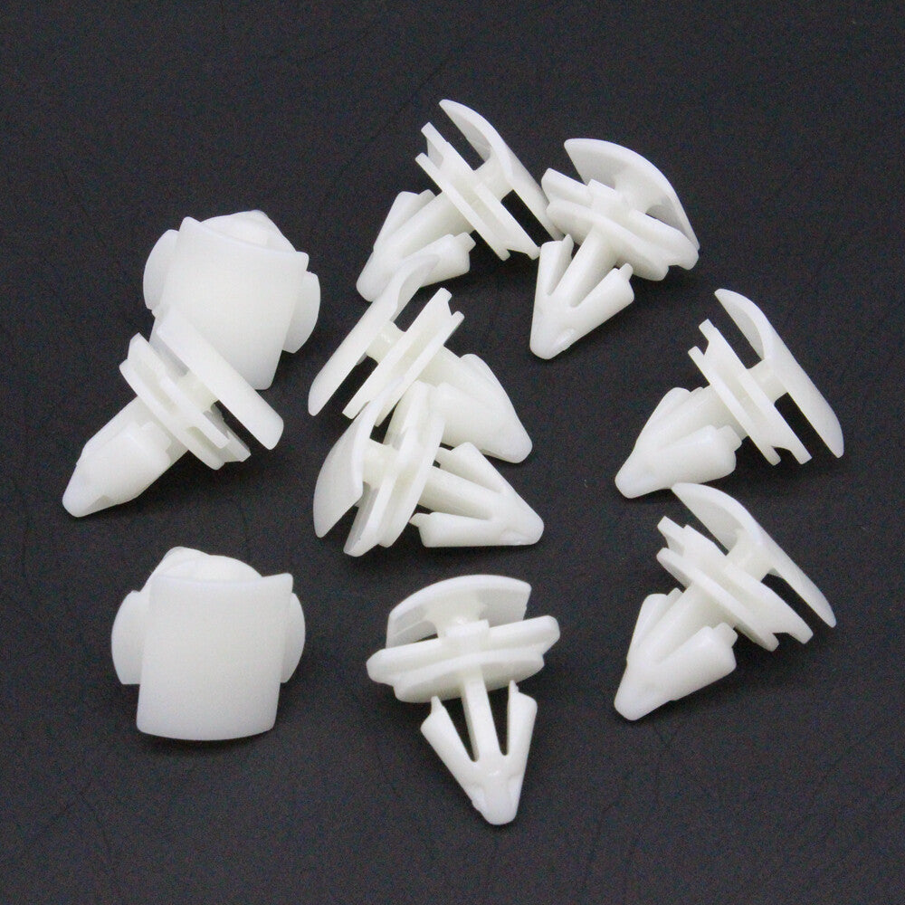 10pcs Wheel Opening Molding Retainer Clip White for Audi for VW for Volkswagen 3C0853585