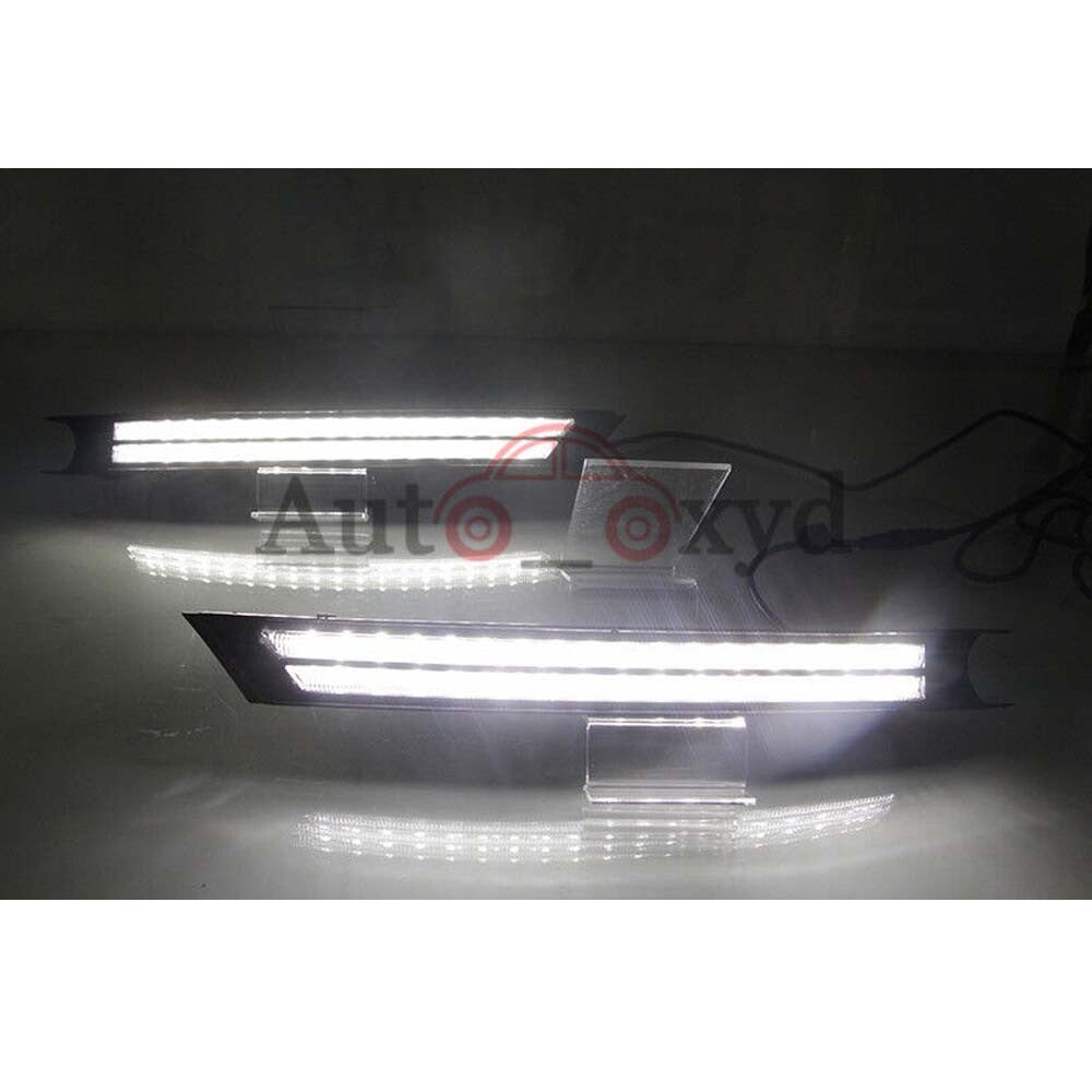 Pair 2017 18 for MAZDA CX-5 2.0 2.5L LH+RH LED Daytime Running DRL White Lights