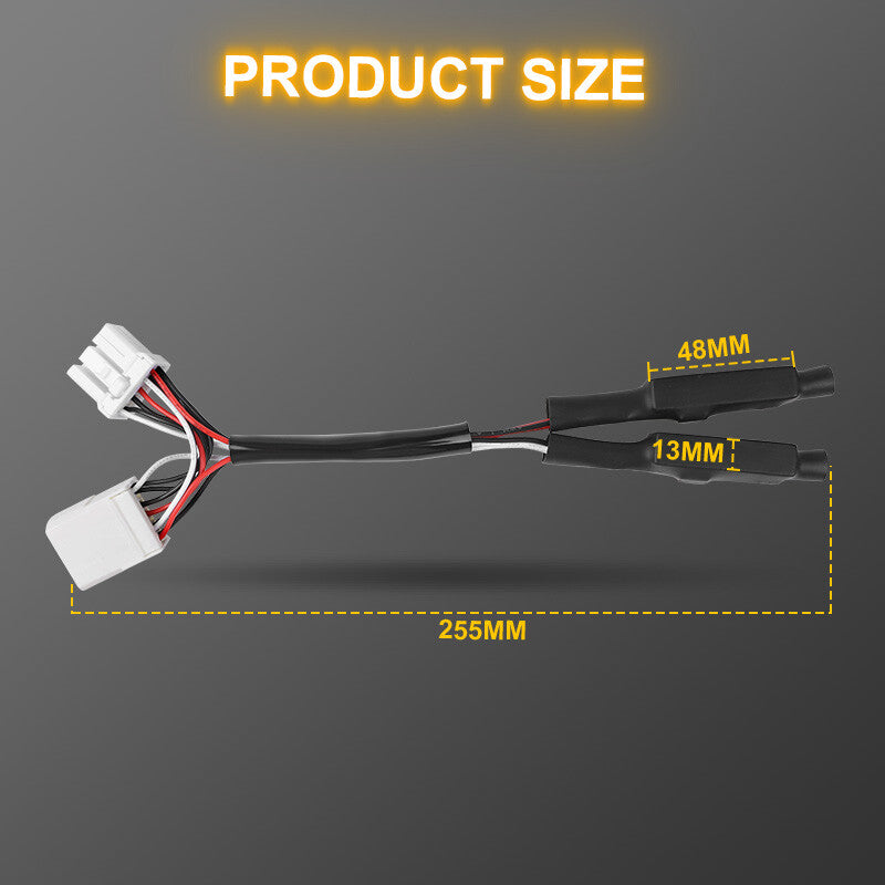 LED Load Equalizer Resistor Turn Signal Plug For Dyna Wide Glide FXDWG Fatboy
