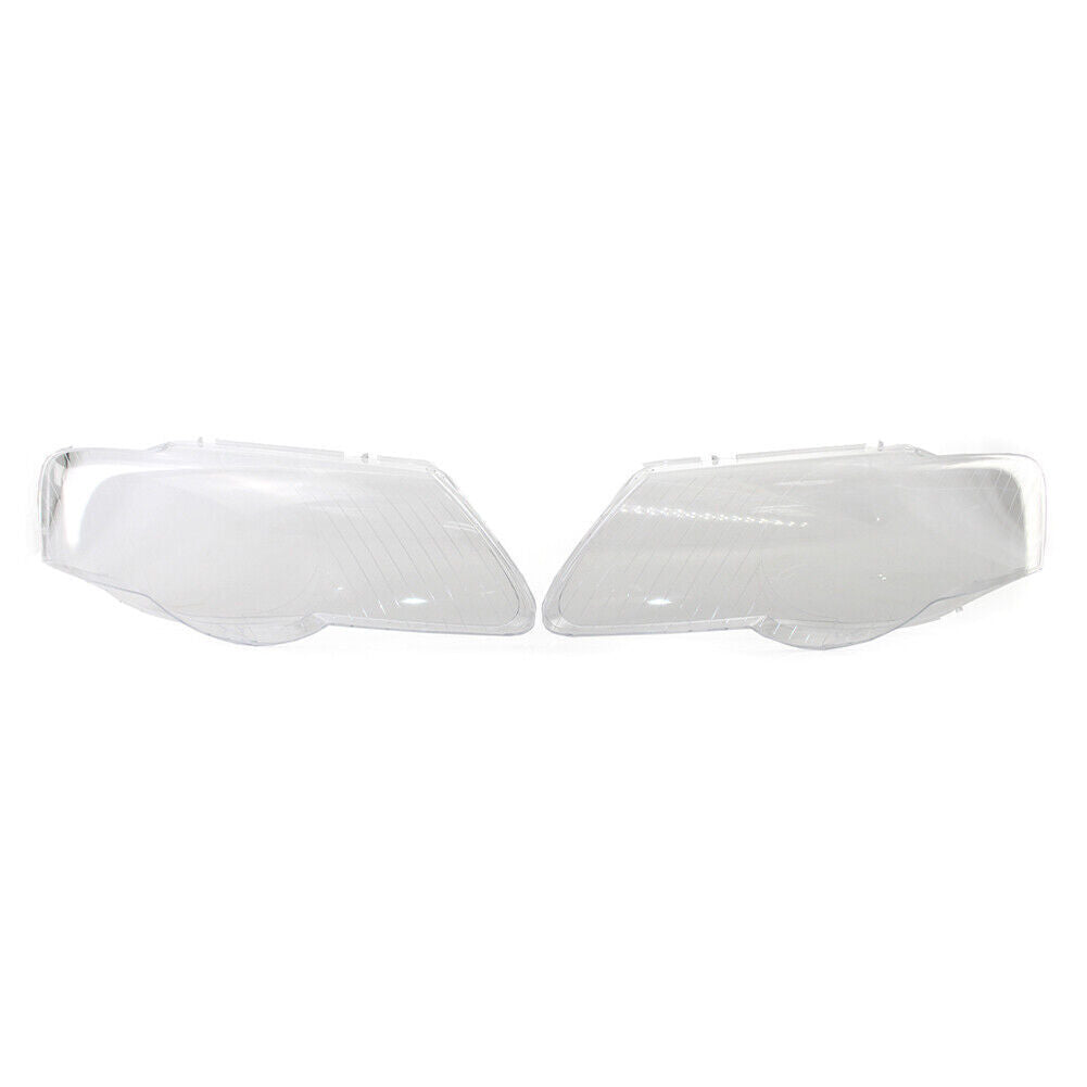 Headlight Headlamp Lens Cover Left Right Set for VW for Passat B6 2006-2011 cl