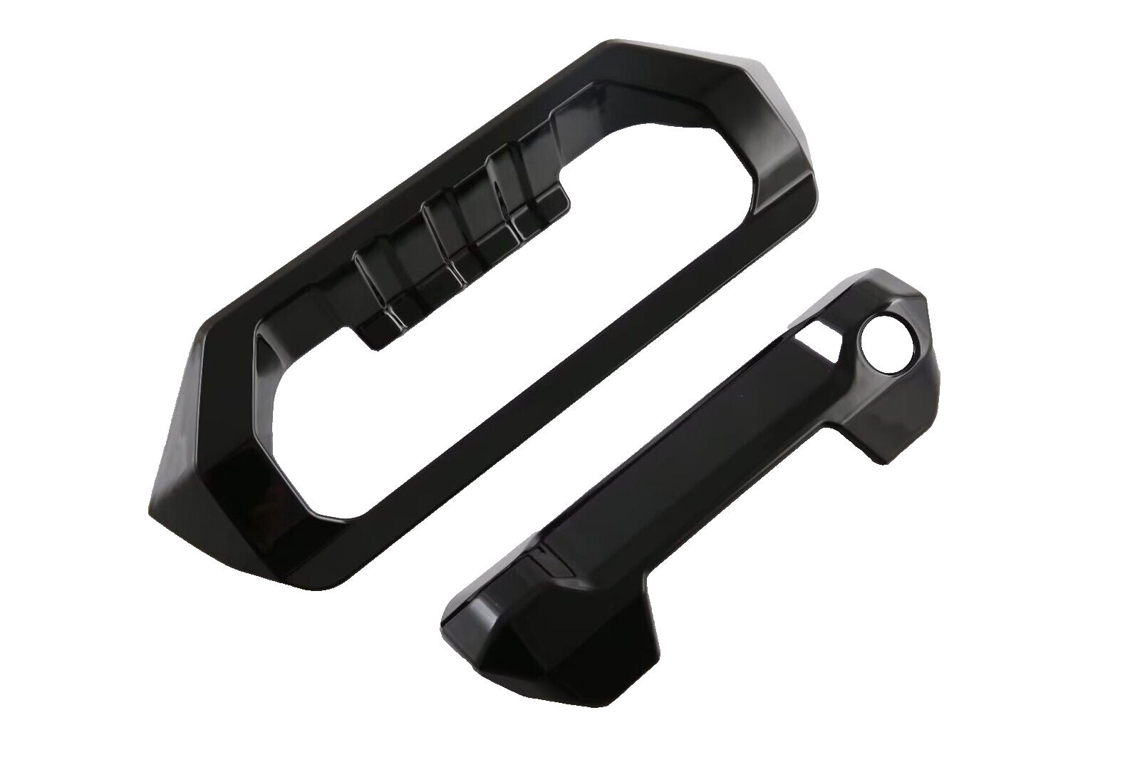 for Toyota Tundra 22-2024 Gloss Black Rear Trunk Tailgate Door Handle Cover Trim