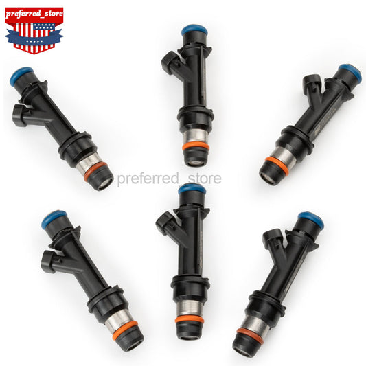 6pcs 832-11178 NEW Fuel Injectors for Chevy Trailblazer for GMC Envoy 4.2L 2002-2004