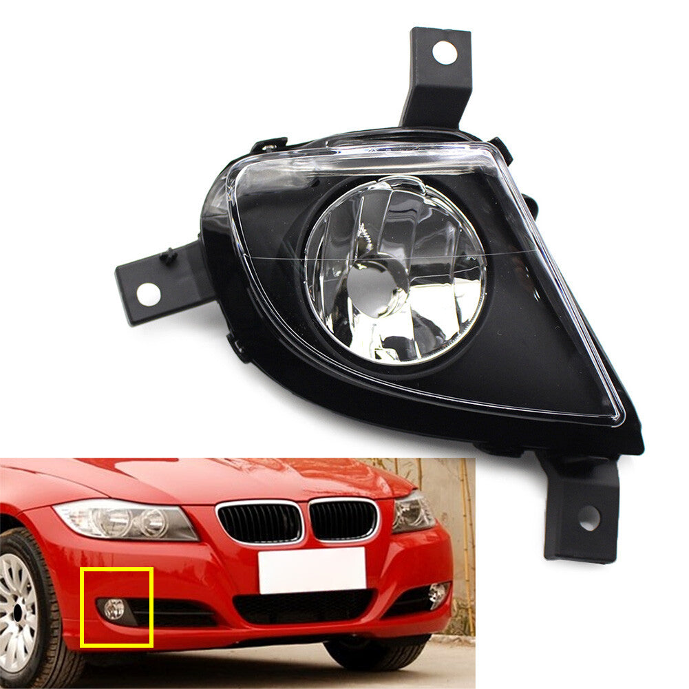 Front Fog Light Lamp Clear Lens ForBMW 3 Series E90 E91 2009-2011 Right Car