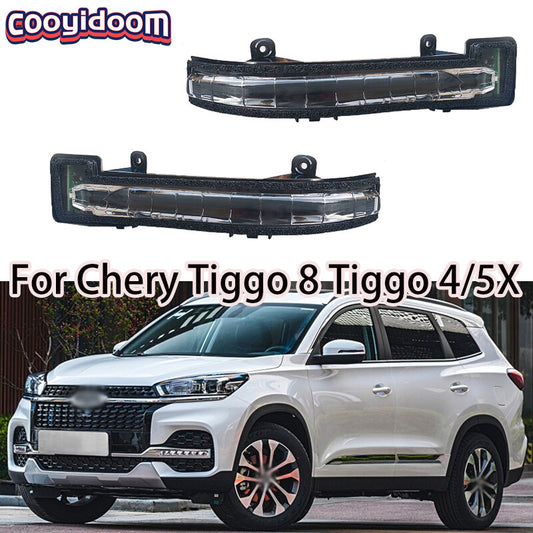 1Pair LED Rear View Mirror Turn Signal Light Lamp for Chery Tiggo 8 Tiggo 4/5x