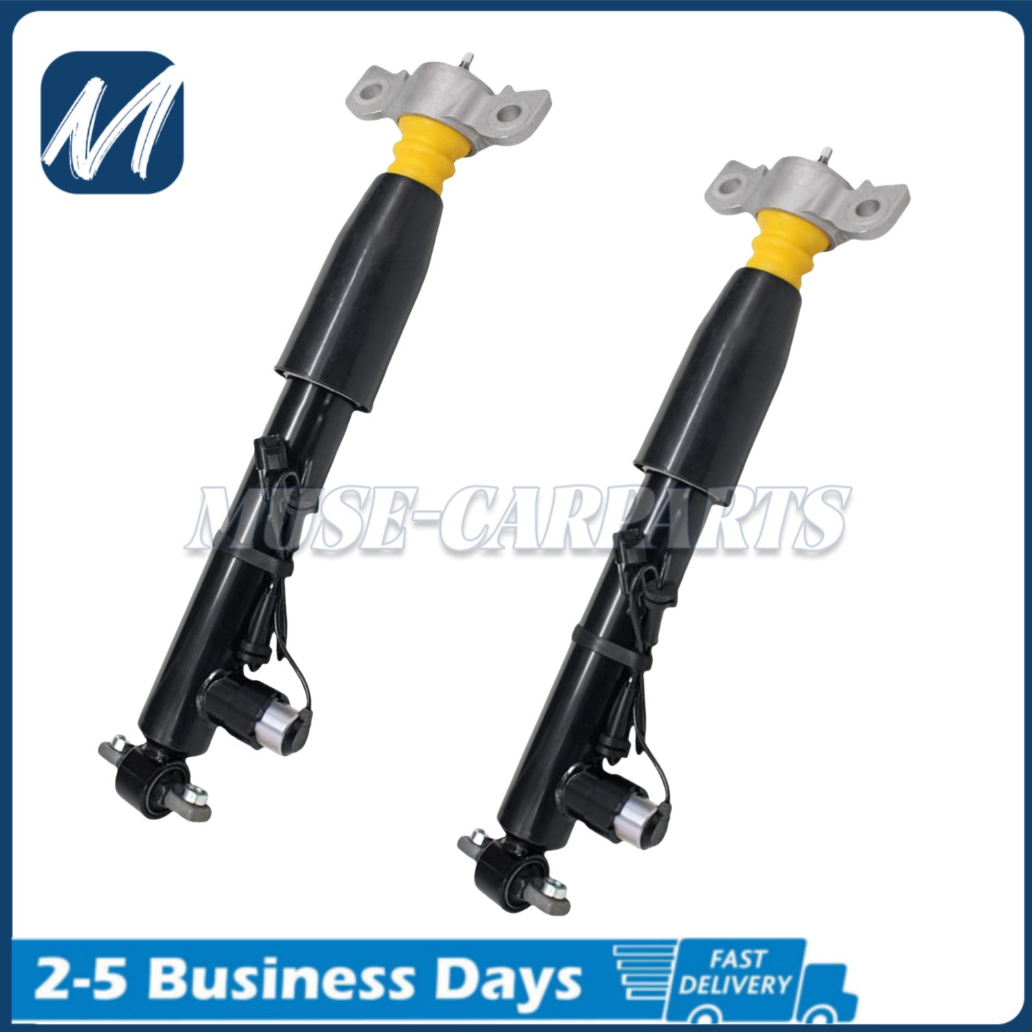 4-piece front and rear shock absorber struts, Assys Magneride Fit, for GMC for Sierra 1500 Denali, 2015-2018