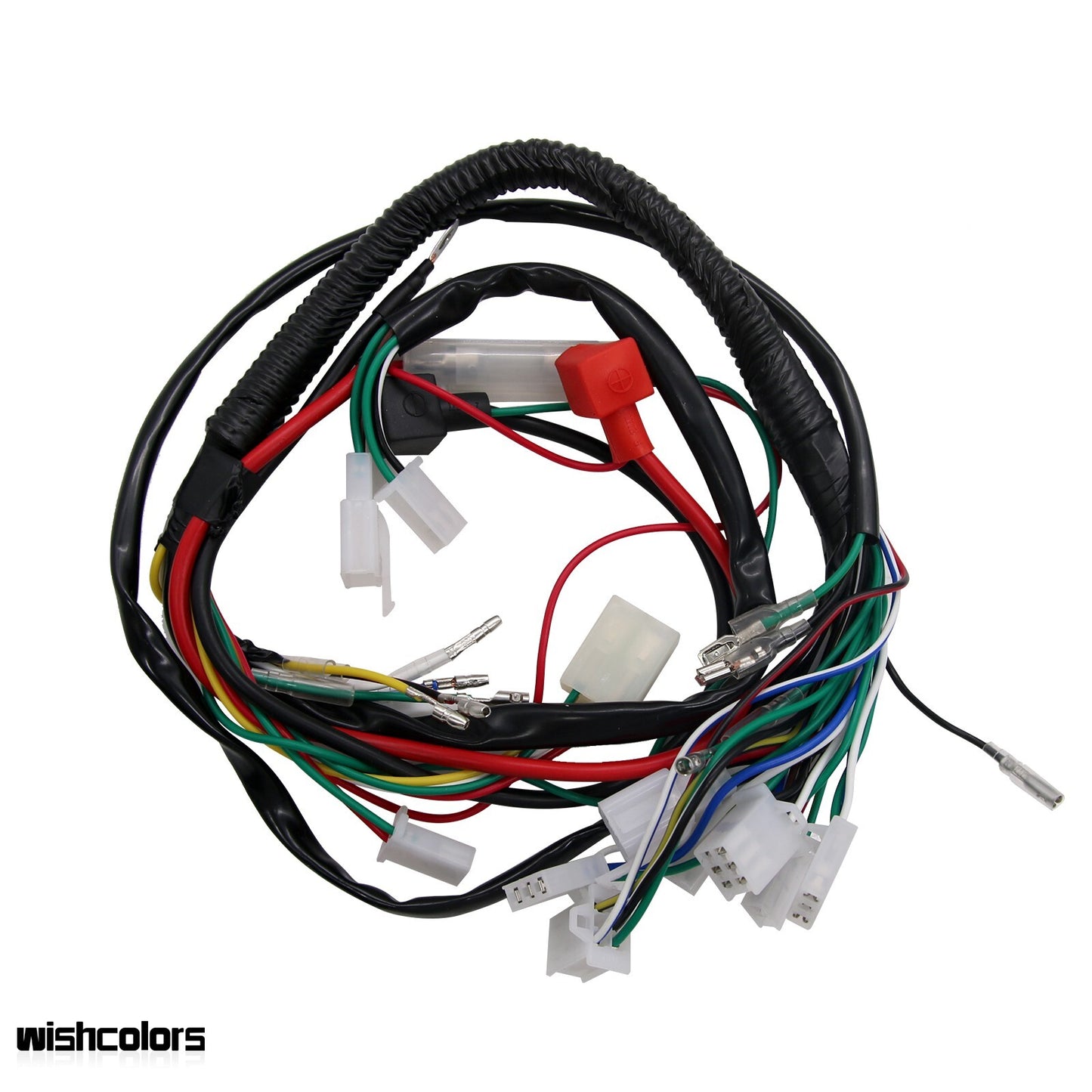 Set of ATV Wiring Harness QUAD Dune Buggy Wiring Harness CDI Electric Start WIS